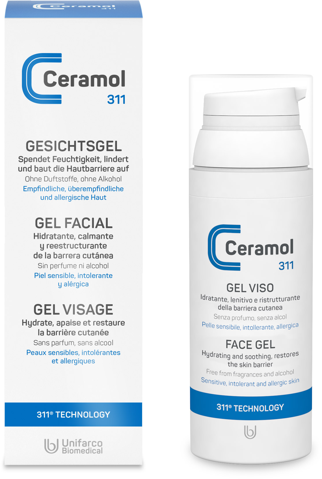 Ceramol-Facegel